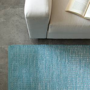 Seashell floor mat blue large lp