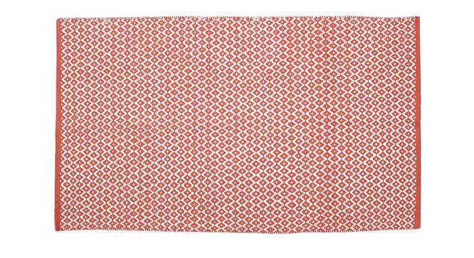 Seashell Floor Mat (Pink) by Urban Ladder - Front View Design 1 - 333275