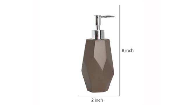 Crosby Soap Dispenser (Brown) by Urban Ladder - Design 1 Dimension - 333377
