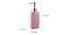 Iris Soap Dispenser (Pink) by Urban Ladder - Design 1 Dimension - 333429