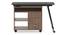 Niccol Glass Top Adjustable Study Table (Classic Walnut Finish) by Urban Ladder - Design 1 Details - 333733