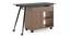 Niccol Glass Top Adjustable Study Table (Classic Walnut Finish) by Urban Ladder - Design 1 Details - 333734