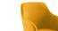 Owen Lounge Chair (Matte Mustard Yellow) by Urban Ladder - Design 1 Zoomed Image - 333752