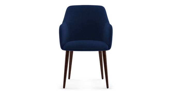 Owen Lounge Chair (Midnight Blue) by Urban Ladder - Front View Design 1 - 333756
