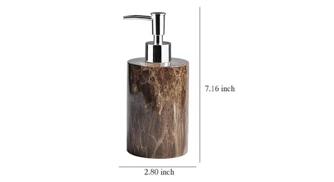 Iker Soap Dispenser (Brown) by Urban Ladder - Design 1 Dimension - 333831