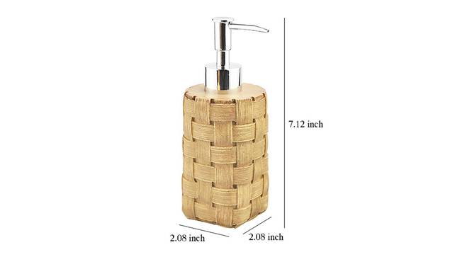 Jules Soap Dispenser (Brown) by Urban Ladder - Design 1 Dimension - 333878