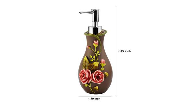 Pavel Soap Dispenser (Brown) by Urban Ladder - Design 1 Dimension - 333975