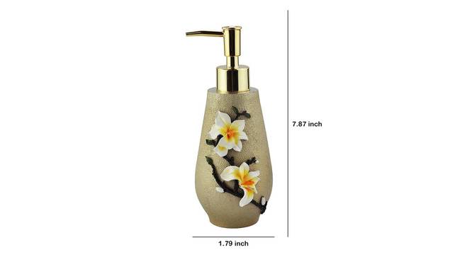 Pim Soap Dispenser (Gold) by Urban Ladder - Design 1 Dimension - 333977