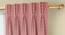 Ditsy Window Curtains - Set Of 2 (Pink, 71 x 152 cm (28"x60") Curtain Size, American Pleat) by Urban Ladder - Front View Design 1 - 334311