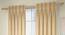 Honeycomb Door Curtains - Set Of 2 (Yellow, 71 x 274 cm (28"x108")  Curtain Size, American Pleat) by Urban Ladder - Design 1 Full View - 334392