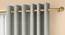Medallion Door Curtains - Set Of 2 (Grey, 132 x 274 cm  (52"x108") Curtain Size, Eyelet Pleat) by Urban Ladder - Front View Design 1 - 334703