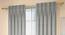 Medallion Window Curtains - Set Of 2 (Grey, 71 x 152 cm (28"x60") Curtain Size, American Pleat) by Urban Ladder - Design 1 Full View - 334737