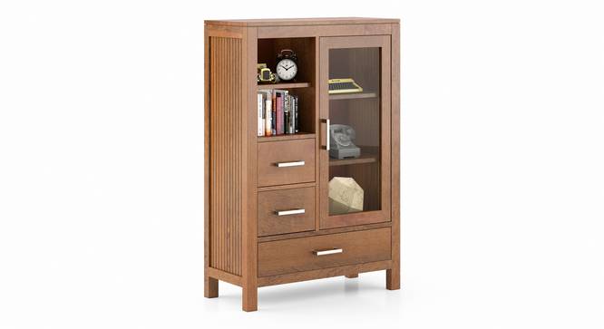 Carnegie Cabinet (Amber Walnut Finish) by Urban Ladder - Front View Design 1 - 334814