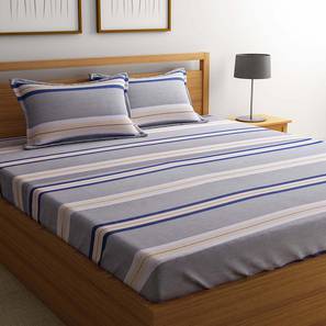 Queen Size Bedsheet Design Multi Coloured TC Cotton Size Bedsheet with Pillow Covers