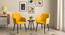 Owen Lounge Chair (Matte Mustard Yellow) by Urban Ladder - Full View - 334899