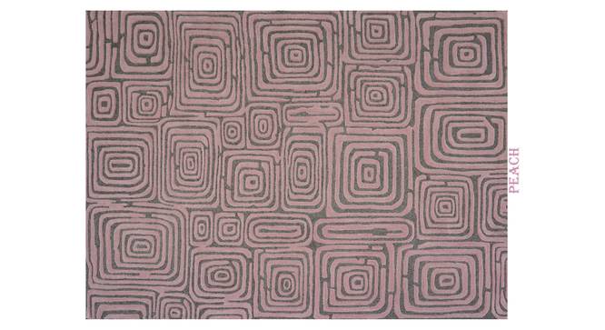 Alani Carpet (Rectangle Carpet Shape, Peach, 150 x 210 cm  (59" x 83") Carpet Size) by Urban Ladder - Front View Design 1 - 334975