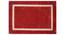Amiyah Rug (Rectangle Carpet Shape, 140 x 201 cm  (55" x 79") Carpet Size, Deep Red) by Urban Ladder - Front View Design 1 - 334985