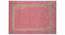 Amiyah Rug (Pink, Rectangle Carpet Shape, 140 x 201 cm  (55" x 79") Carpet Size) by Urban Ladder - Front View Design 1 - 334986