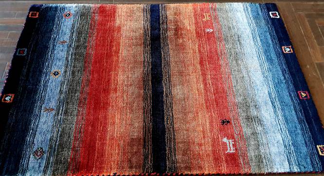Lucille Rug (Rectangle Carpet Shape, 61 x 91 cm  (24" x 36") Carpet Size) by Urban Ladder - Design 1 Half View - 335030