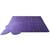 Nyla rug 78x118 purple lp