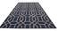 Angelina Rug (Rectangle Carpet Shape, Dark Blue, 120 x 180 cm  (47" x 71") Carpet Size) by Urban Ladder - Design 1 Half View - 335081