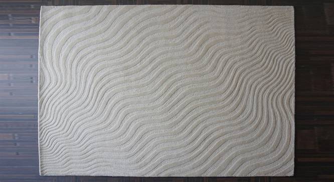 Charlee Carpet (Beige, Rectangle Carpet Shape, 150 x 240 cm  (59" x 94") Carpet Size) by Urban Ladder - Front View Design 1 - 335102