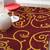 Elaina carpet 47x70 red lp