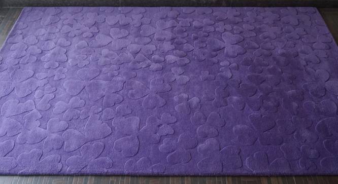 Fiona Rug (Purple, Rectangle Carpet Shape, 200 x 300 cm  (79" x 118") Carpet Size) by Urban Ladder - Front View Design 1 - 335143