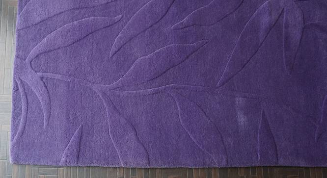 Fiona Rug (Purple, Rectangle Carpet Shape, 200 x 300 cm  (79" x 118") Carpet Size) by Urban Ladder - Design 1 Half View - 335147