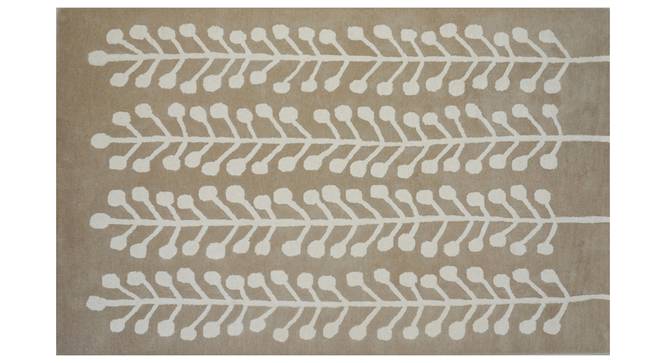 Harley Rug (Brown, Rectangle Carpet Shape, 150 x 240 cm  (59" x 94") Carpet Size) by Urban Ladder - Front View Design 1 - 335158