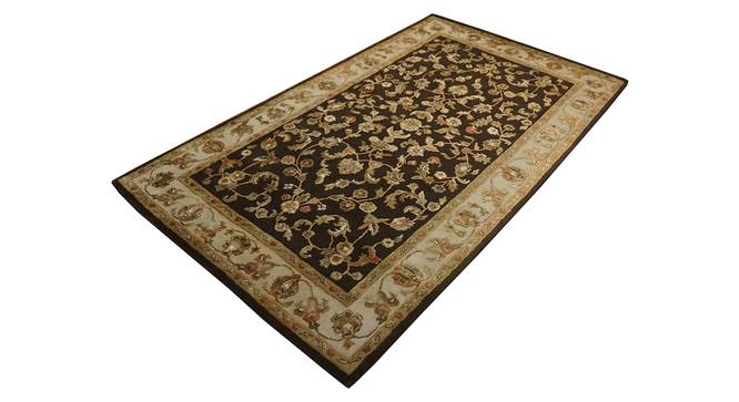Kendall Carpet (Brown, Rectangle Carpet Shape, 150 x 240 cm  (59" x 94") Carpet Size) by Urban Ladder - Design 1 Half View - 335189