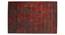 Thea Rug (Red, Rectangle Carpet Shape, 120 x 180 cm  (47" x 71") Carpet Size) by Urban Ladder - Front View Design 1 - 335229