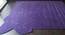 Nyla Rug (Purple, Rectangle Carpet Shape, 200 x 300 cm  (79" x 118") Carpet Size) by Urban Ladder - Design 1 Half View - 335235