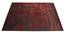 Thea Rug (Red, Rectangle Carpet Shape, 120 x 180 cm  (47" x 71") Carpet Size) by Urban Ladder - Design 1 Half View - 335237
