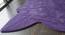 Nyla Rug (Purple, Rectangle Carpet Shape, 200 x 300 cm  (79" x 118") Carpet Size) by Urban Ladder - Design 1 Close View - 335238