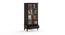 Malabar Bookshelf/Display Cabinet (55-book capacity) (Mango Mahogany Finish) by Urban Ladder - Cross View Design 1 - 335310