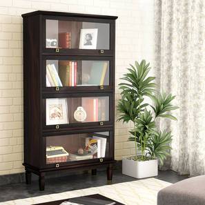 Malabar Range Design Malabar Solid Wood Bookshelf in Mango Mahogany Finish