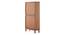 Malabar Barrister Bookshelf (60-Book Capacity) (Amber Walnut Finish) by Urban Ladder - Rear View - 335341