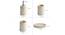 Antonin Bath Accessories Set (Cream) by Urban Ladder - Design 1 Dimension - 335937