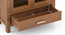 Carnegie Display Cabinet (Amber Walnut Finish) by Urban Ladder - Image 2 Design 1 - 336114