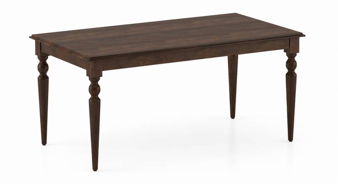 Mirasa 6 Seater Dining Table (Mango Walnut Finish) by Urban Ladder - Details - 336340