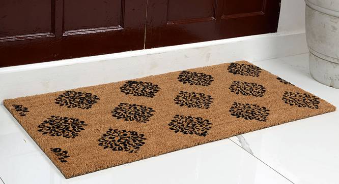 Aleena Door Mat (Black) by Urban Ladder - Design 1 Half View - 336389