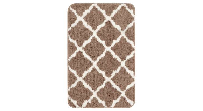 Aylin Bath Mat Set of 2 (Beige) by Urban Ladder - Front View Design 1 - 336529