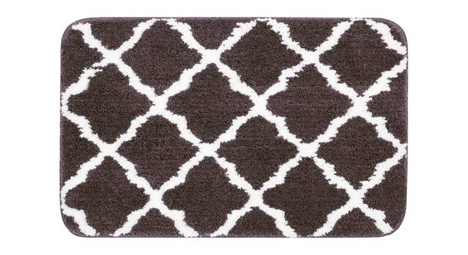 Aylin Bath Mat Set of 2 (Grey) by Urban Ladder - Front View Design 1 - 336531