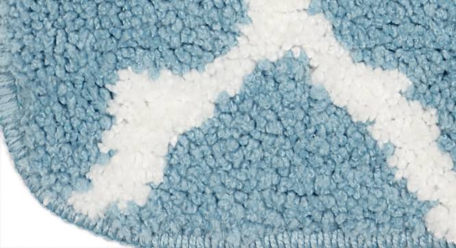 Aylin Bath Mat Set of 2 (Light Blue) by Urban Ladder - Front View Design 1 - 336532