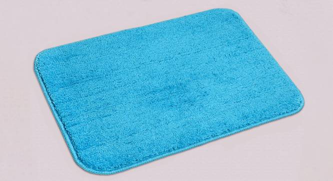 Cadence Bath Mat Set of 2 (Blue) by Urban Ladder - Design 1 Half View - 336579