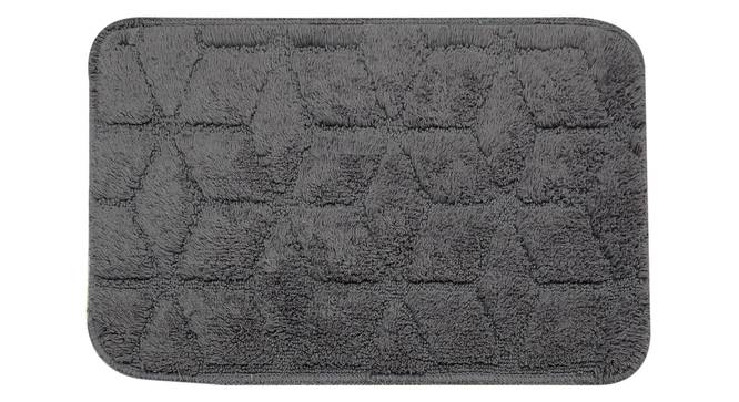 Briar Bath Mat (Grey) by Urban Ladder - Front View Design 1 - 336594