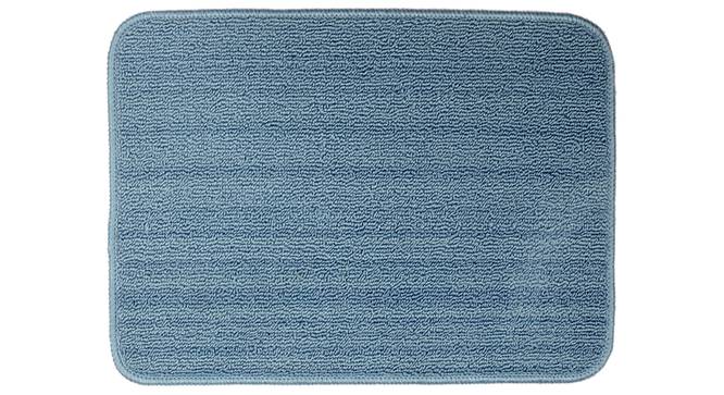 Celine Bath Mat (Blue) by Urban Ladder - Front View Design 1 - 336617