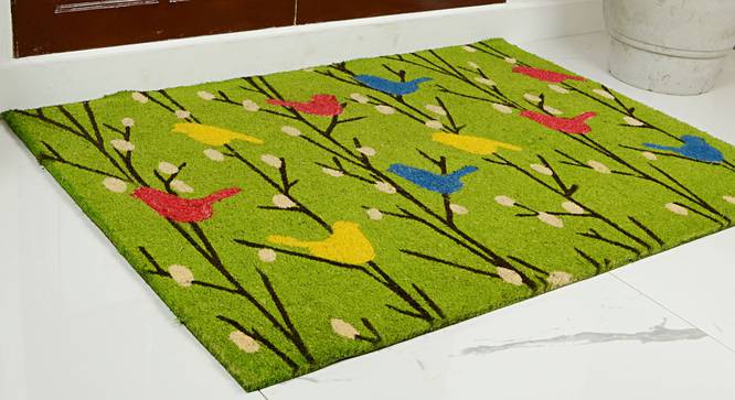 Emmie Door Mat (Green) by Urban Ladder - Design 1 Half View - 336760