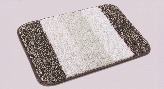 Sutton Bath Mat Set of 2 (Brown) by Urban Ladder - Design 1 Half View - 337480